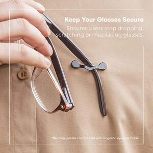 Magnetic Eyeglass Holder - Set of 2